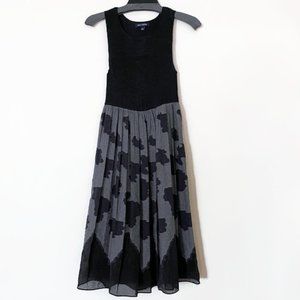 Max Edition Laced Elegant dress for summer party, Ruffled top sleeveless dress